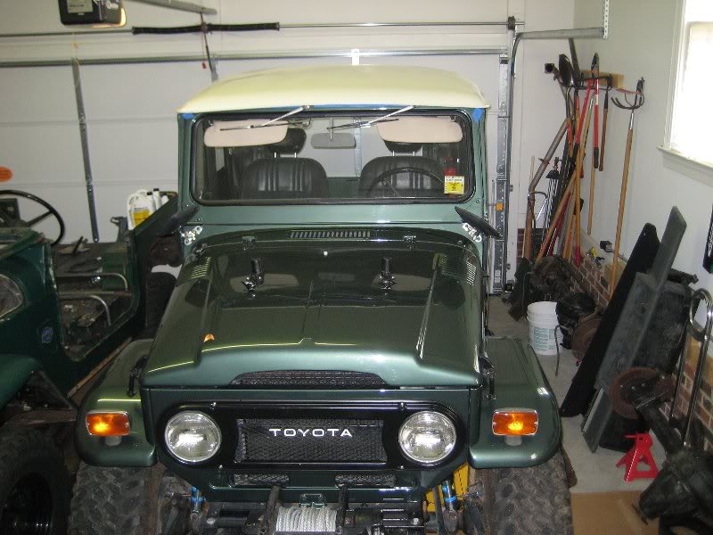Hard top and doors fitting 008