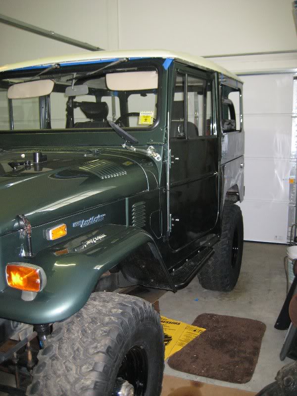 Hard top and doors fitting 009