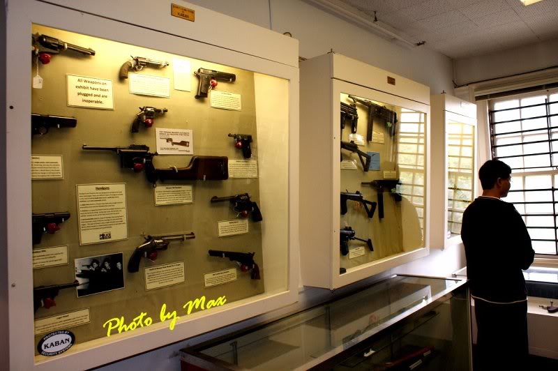 Study the unusual Firearms Collection