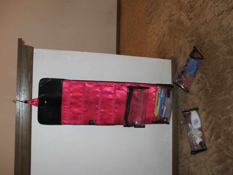 Bag open with bags removed