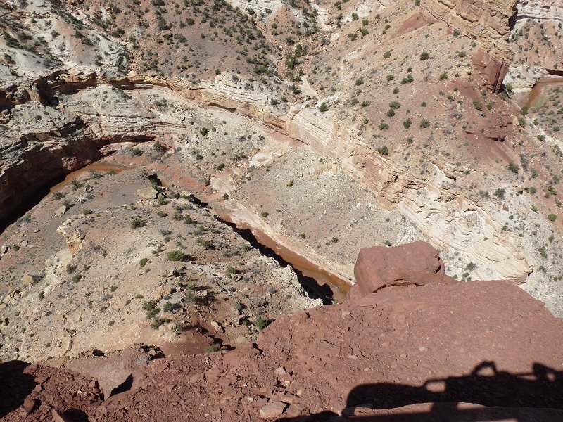 capitol reef sulphur creek from goosenecks point 4