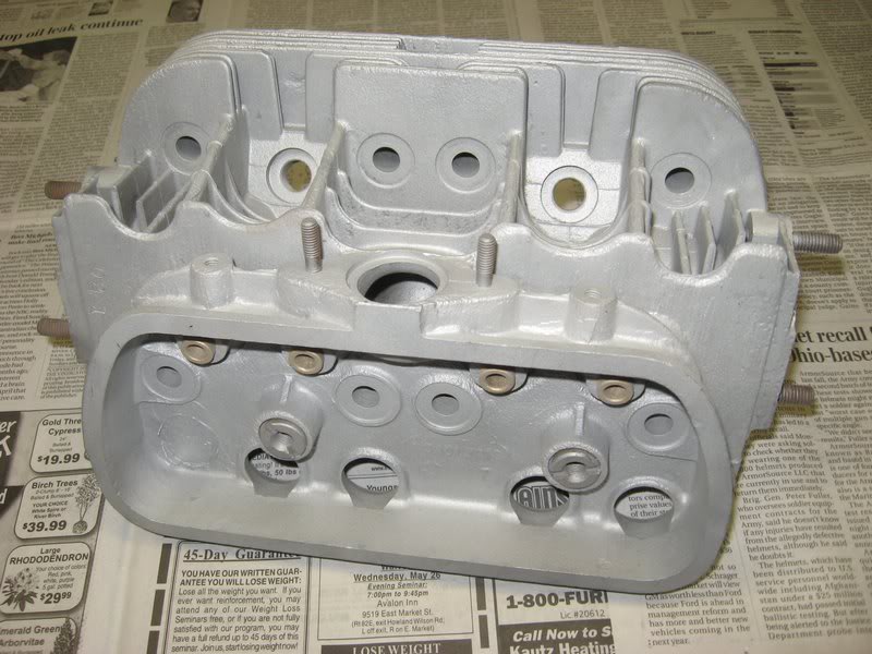 3rd set - 40hp glassbeaded