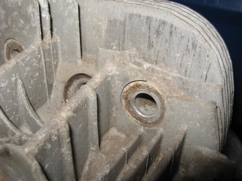 3rd set - 40hp to be glassbeaded - chipped fins