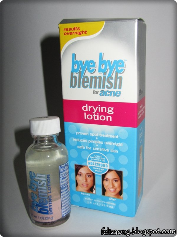 Bye Bye Blemish for Acne drying lotion
