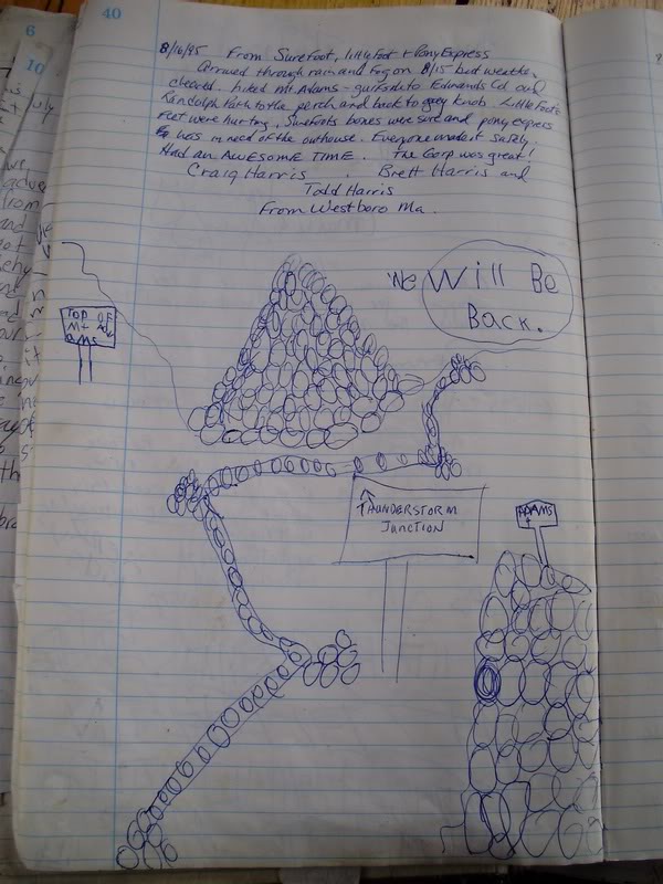 August 1995 entry and illustration