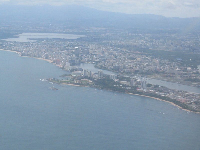 Coming into San Juan