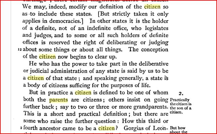 Aristotle who are the citizens 3