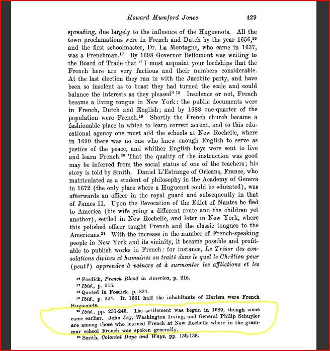 John Jay_G. Washington spoke & studied French as childr...