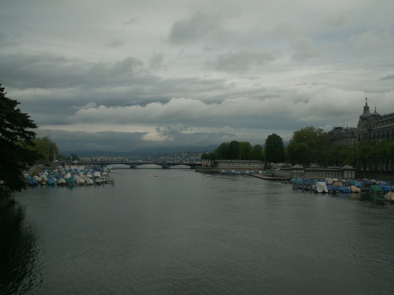 A look towards Lake Zuirch