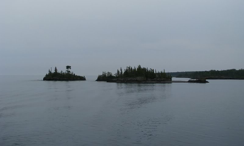 Islets off of Isle Royale