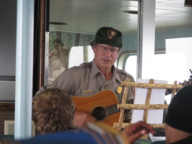 Ranger Paul plays some songs on the Ranger III