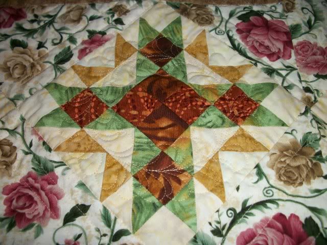 Quilting closeup