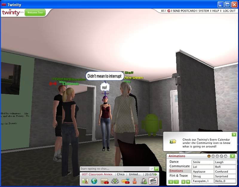 07 Carolyn works with Twinity