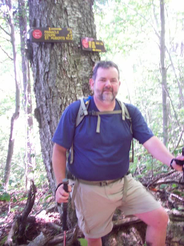 Heading up to the ridge