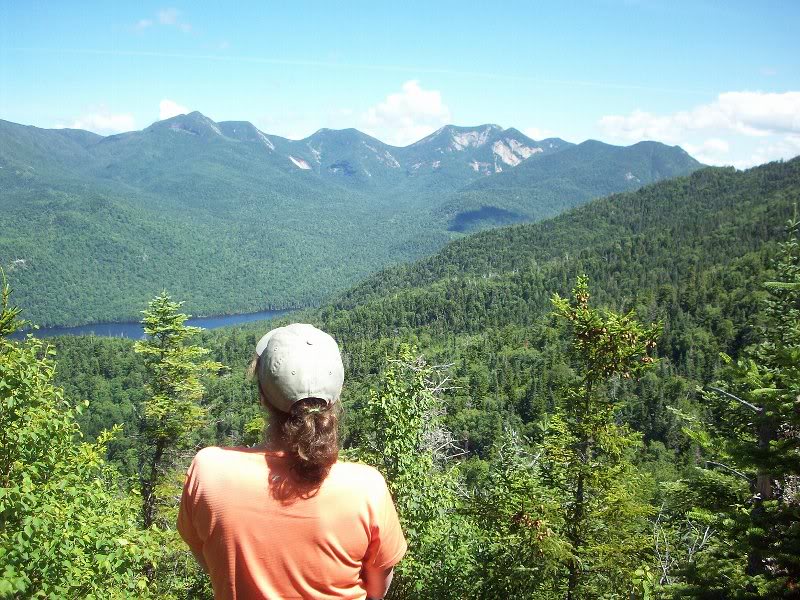 View from top of ladder