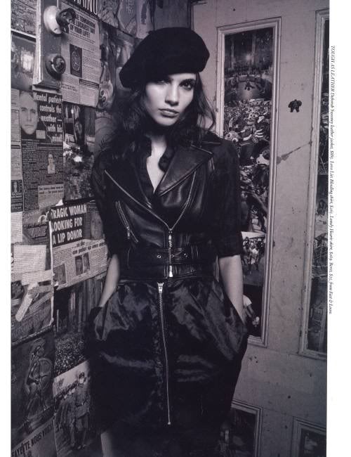 Teresa Moore FQ Punk Black Cool Beret