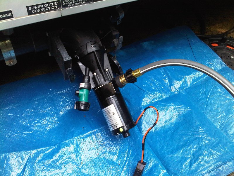 Connected to the trailer