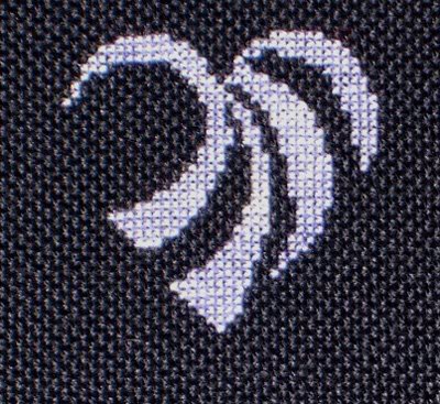 Murmurs Sue Purple on Black