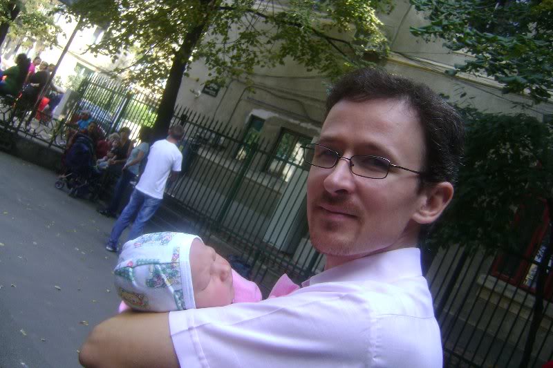 Un tata mandru si emotionat!