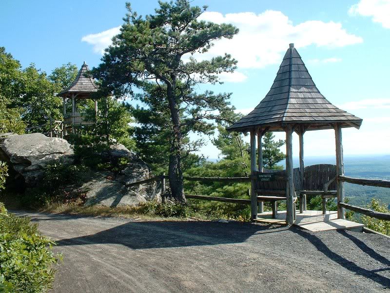 Artist Seat and Huntington Lookout, Eagle Cliff