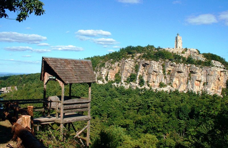 Skytop from Eagle Cliff 3, with Schaff Chalet