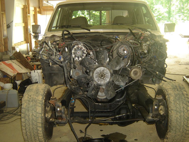 Front of the truck without the clip.