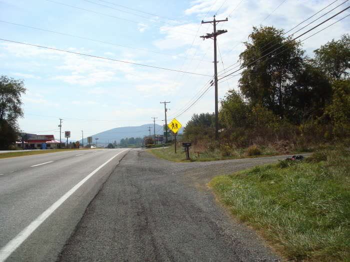 AT Crossing Route 220 in Daleville