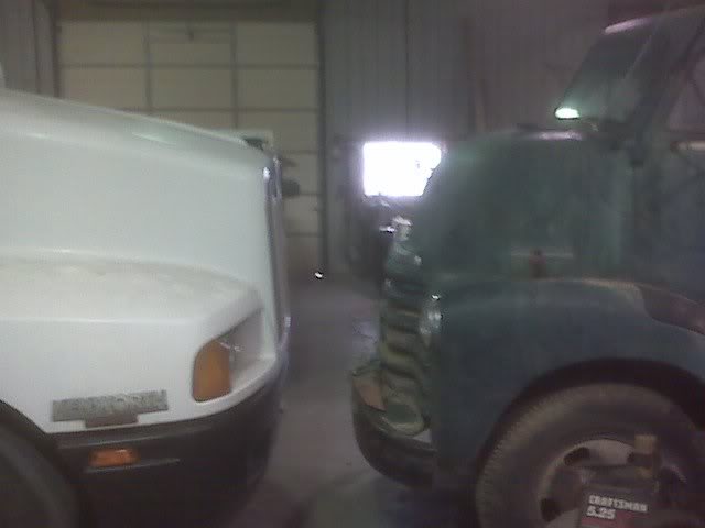 nose to nose with a KW