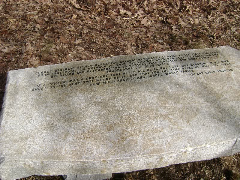 Tribute to George Wislocki on Mahanna Cobble