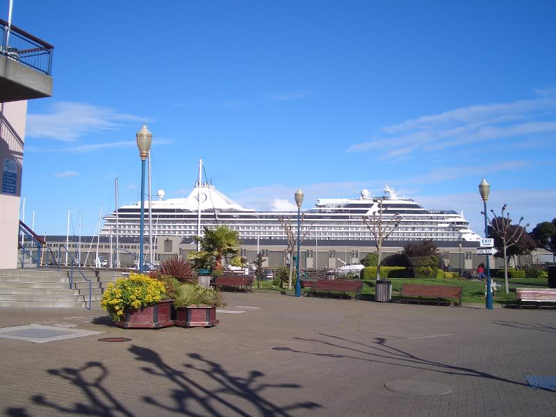 Marina getting ready to dock