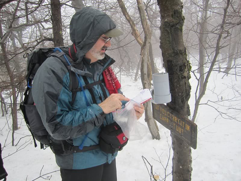 Signing in Big Indian