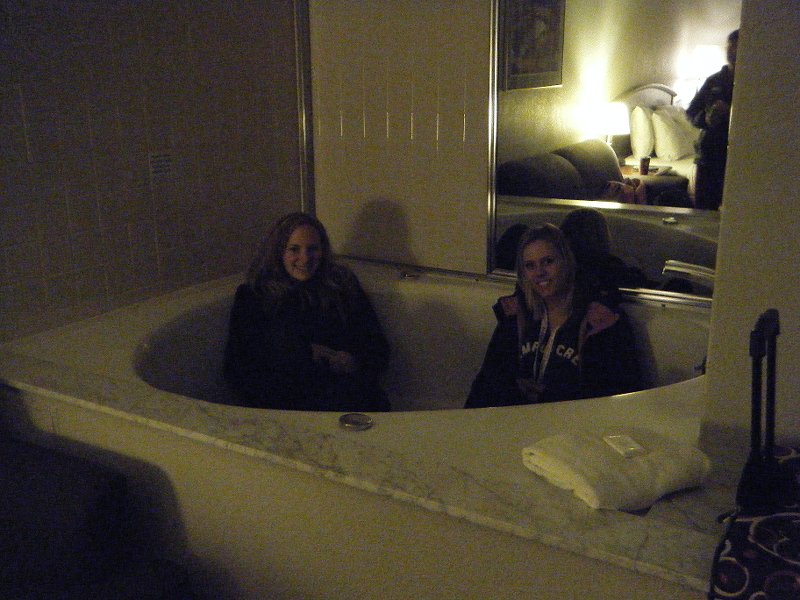 precruise hotel "bathtub