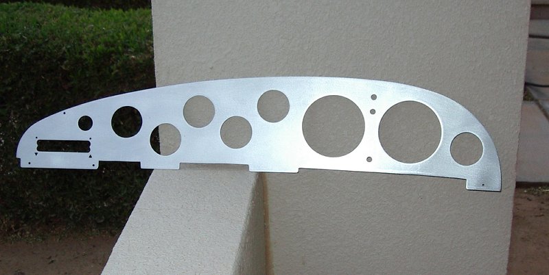 TVR Chim alloy dash fabrication pic 07