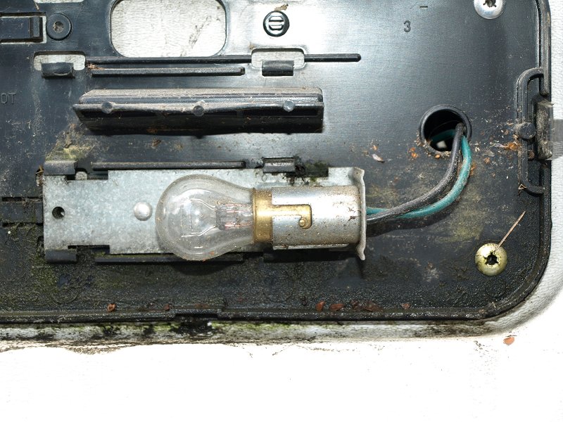 Always wet and very dim