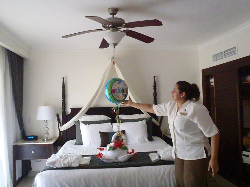 Bed Room with Birthday Suprise