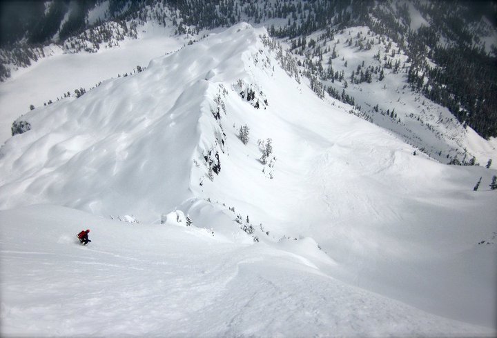 me below 1st ice step