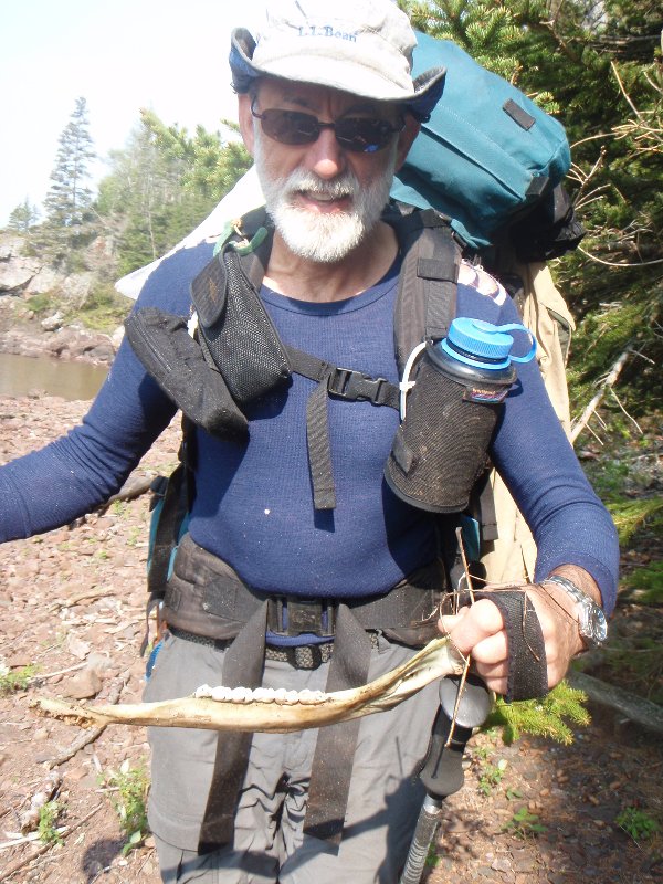 Right after, Charlie finds a jawbone