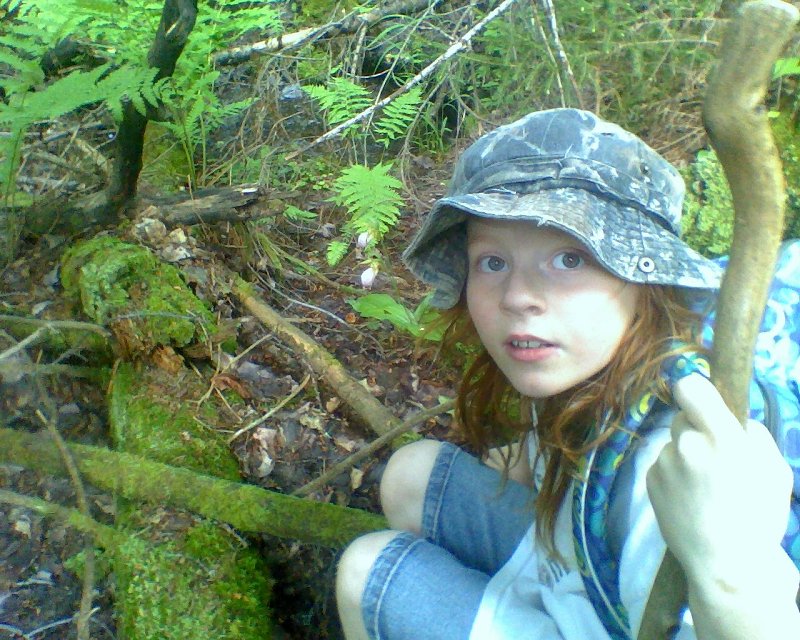 008 Amanda And Two Lady Slippers