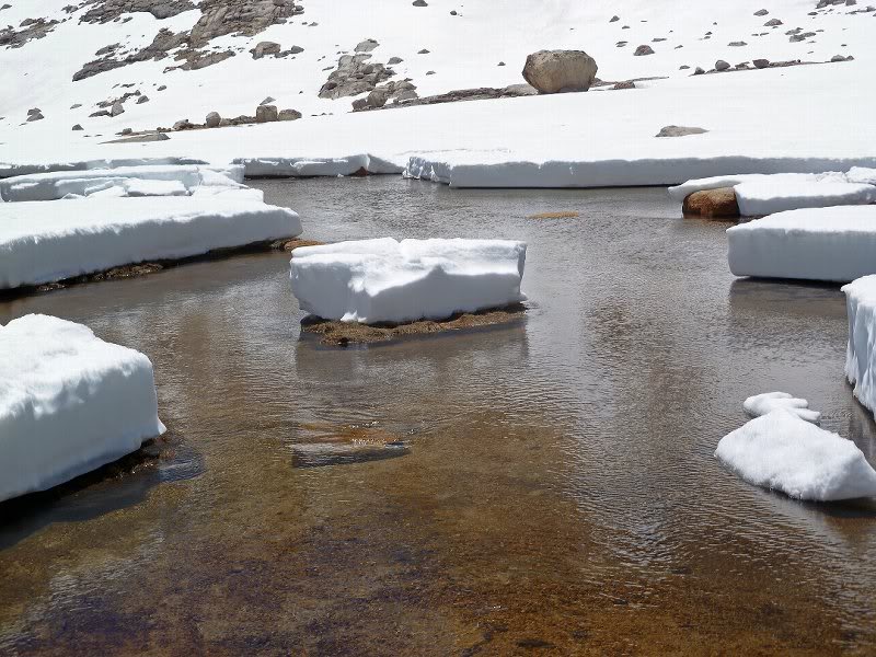 Miter Basin, melting fast