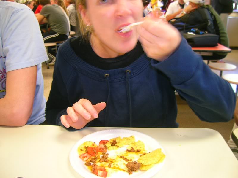 (96) Michelle has taco salad