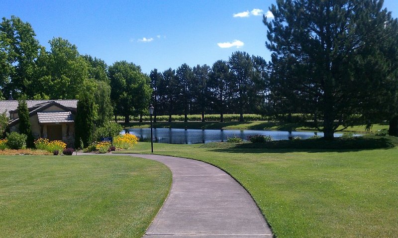 Columbia Crest Winery Grounds