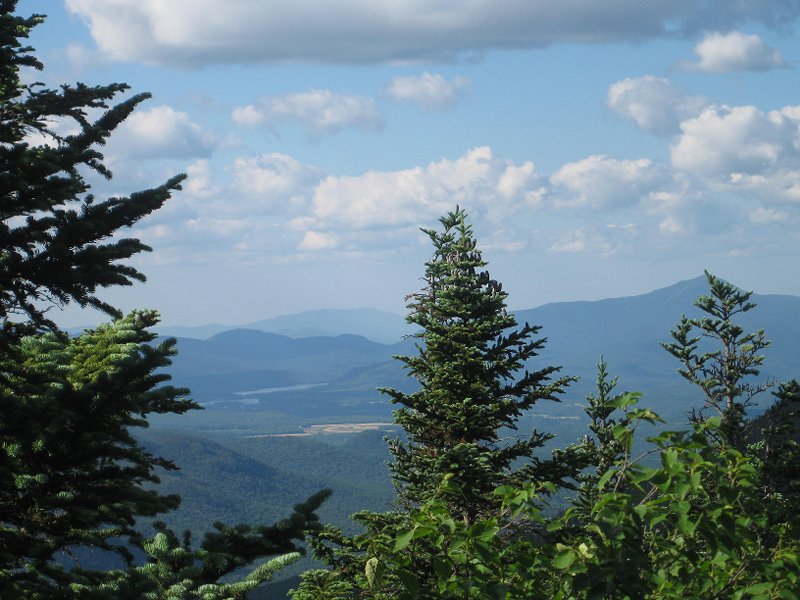Lake Placid and Whiteface fr Marshall path