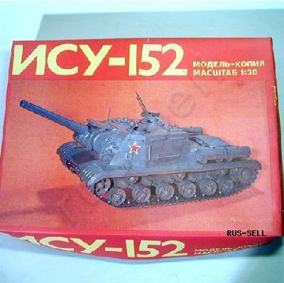 ISU-152 model 1-30 scale