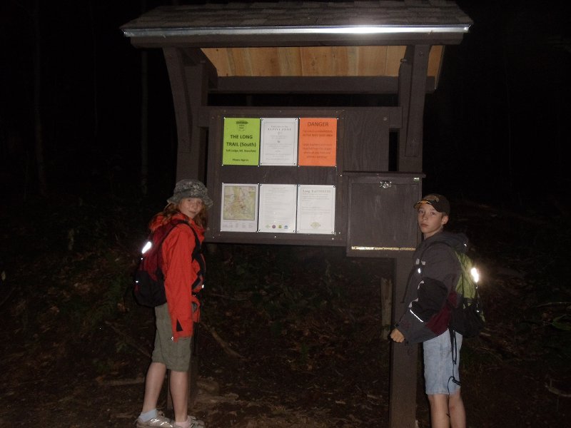 001 Southbound On Long Trail From Rt 108