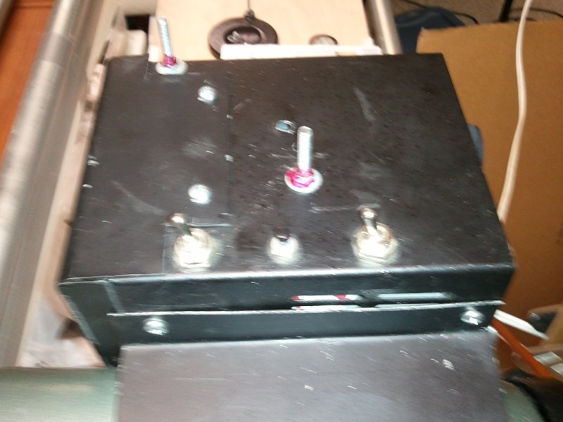 Front view Electronic control box NuStyle 228