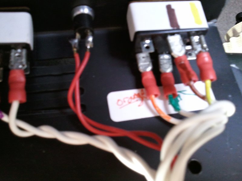 Wiring inside Electronic control box NuStyle 228