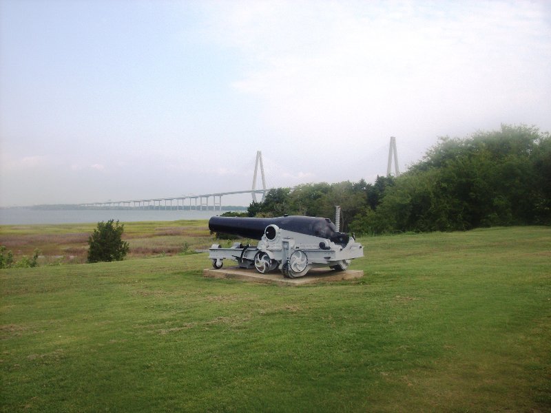 008 cannon at Patriots Point