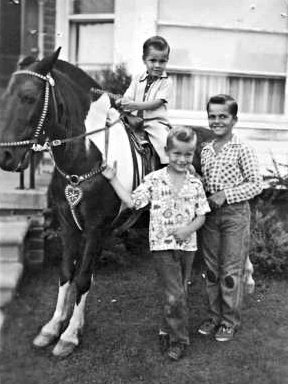 Ron, Ken and John Jeziorski ~ 1955