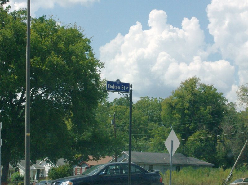 New street sign