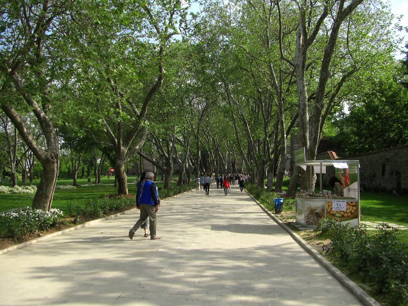 Topkapi Palace grounds